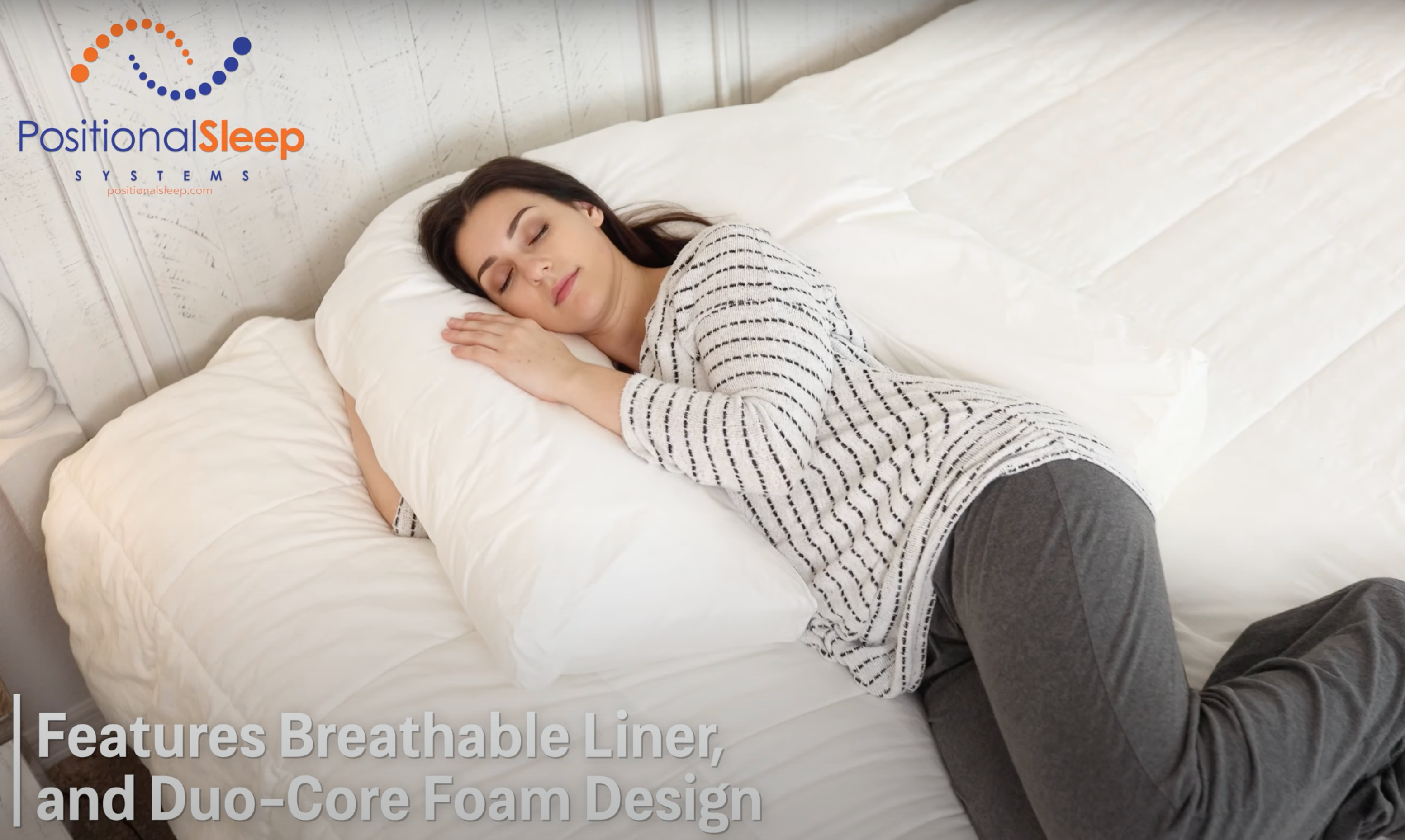 The Meerkat | Supportive Hybrid Pillow with Foam Core