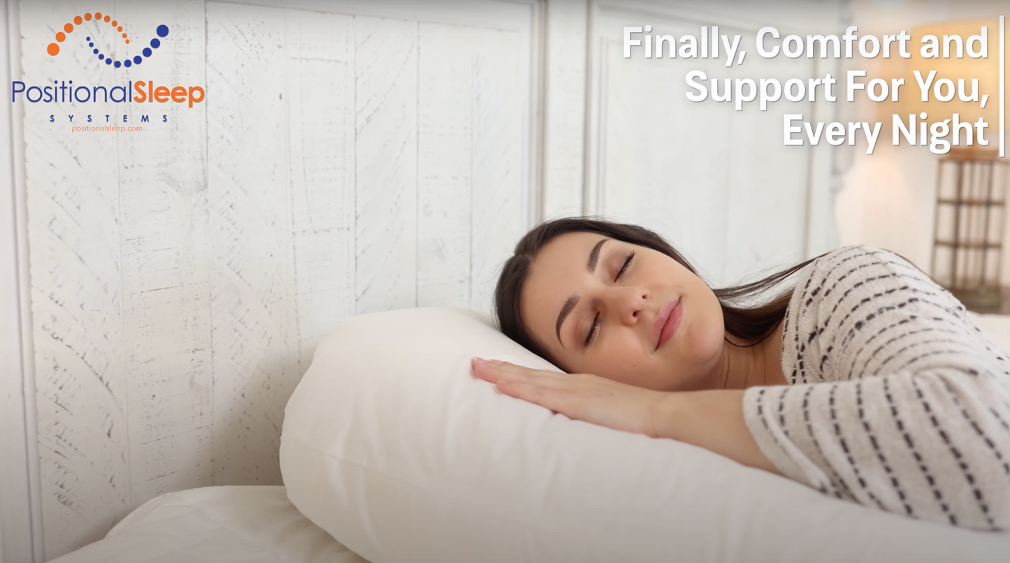 Sleep Apnea Comfort Pillow with Pillowcase Plus Free Shipping